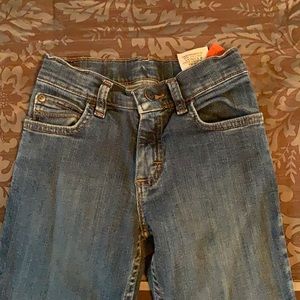 Wrangler girls jeans size 8 slim, run small